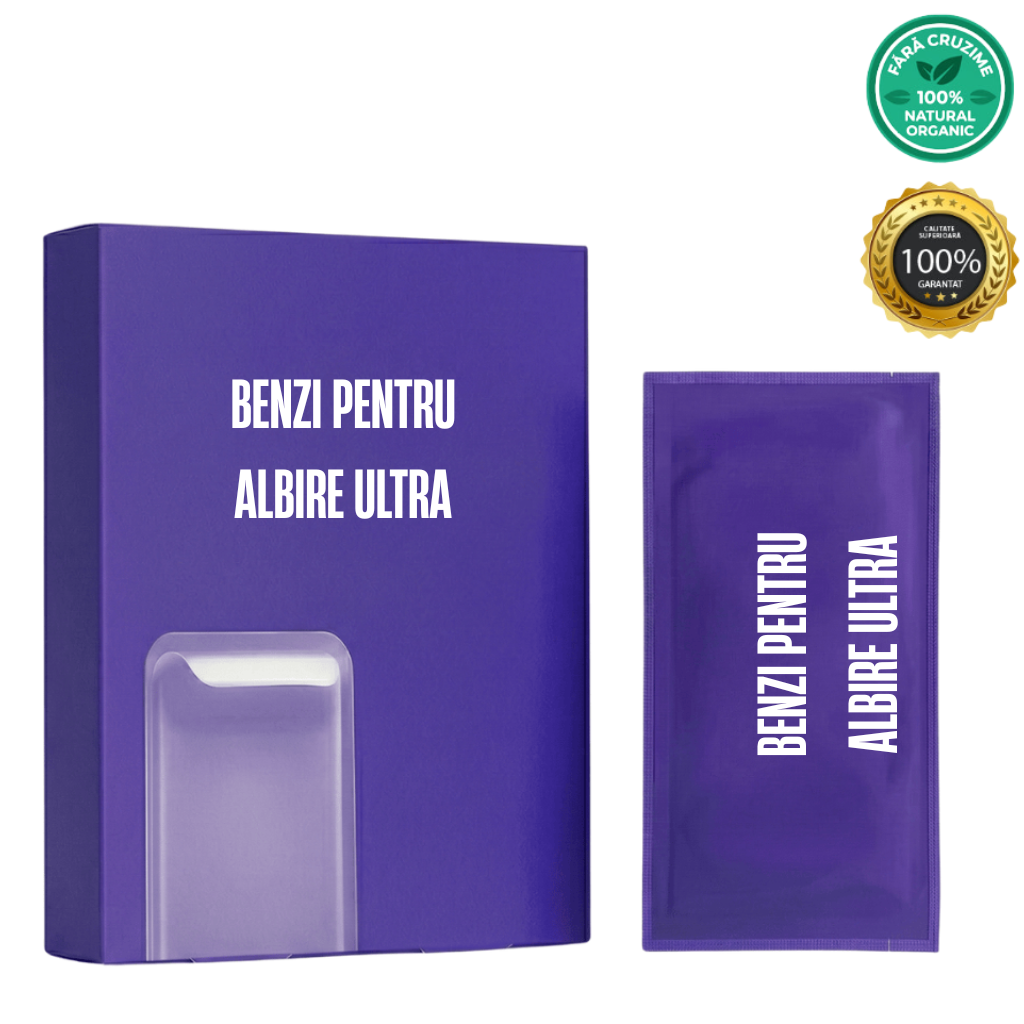 Benzi pentru albire ultra