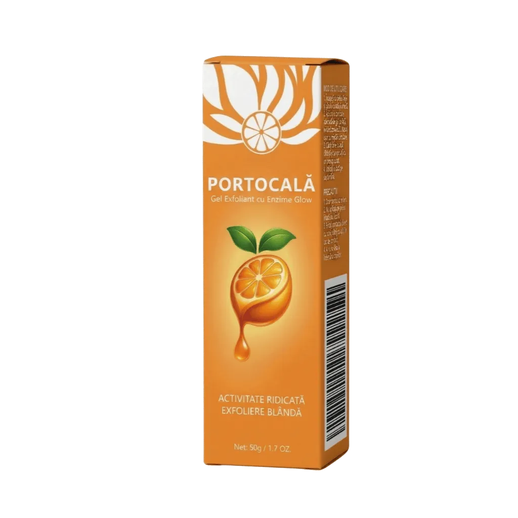 Gel enzimatic de portocale