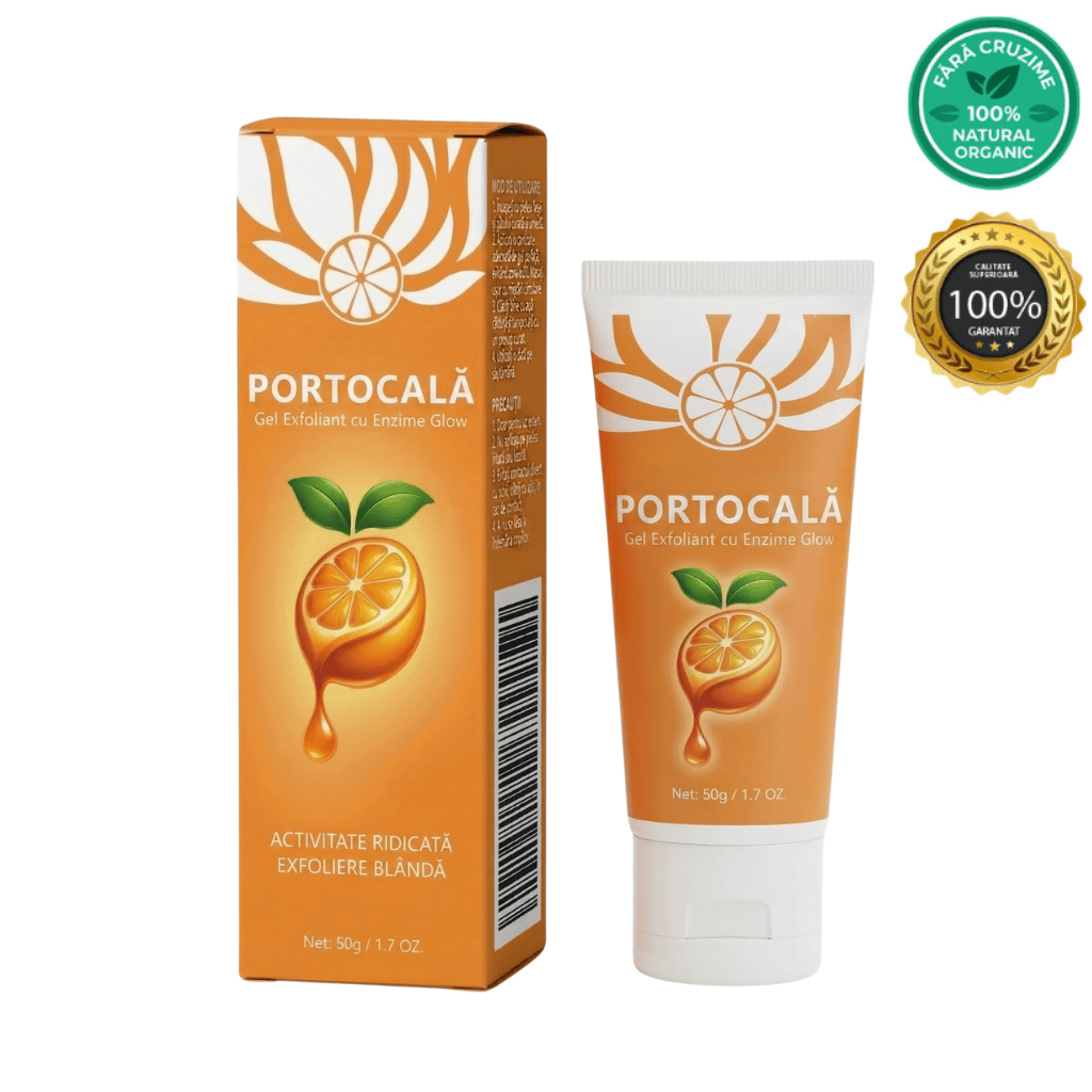 Gel enzimatic de portocale