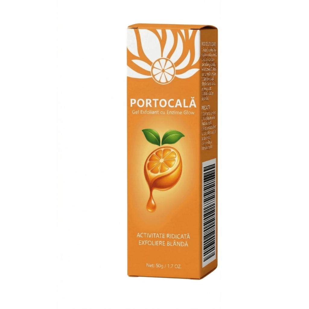Gel enzimatic de portocale