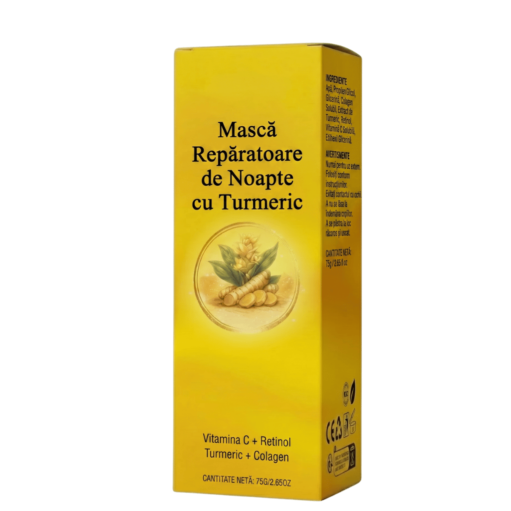Cremă mască facială Luxe cu turmeric